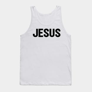 Jesus Name Funny Religious Christian Tank Top